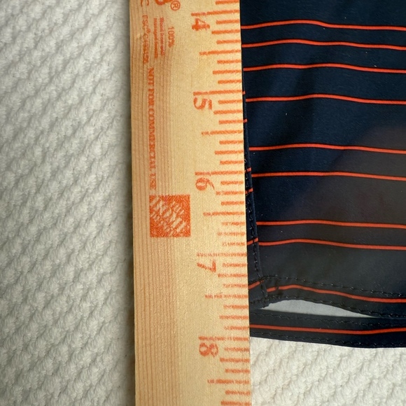 RVCA Industry Boardshorts – Size 29 – Navy with Red Stripes - Picture 4 of 6